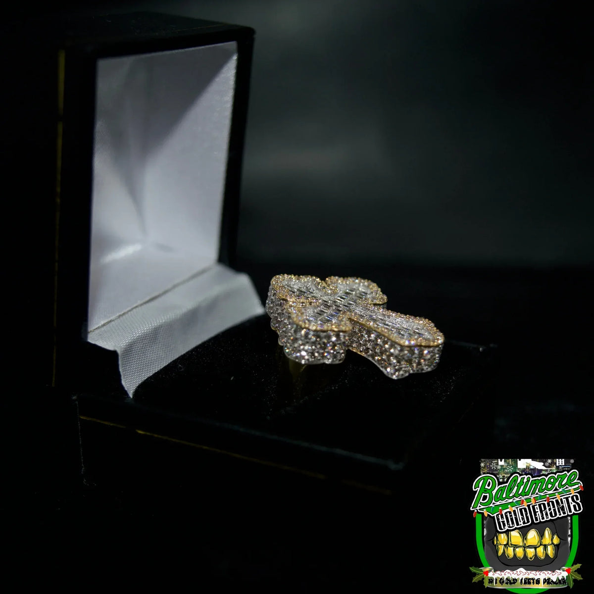 Bussdown Chrome Hearts Style 10k Gold Ring  image 1