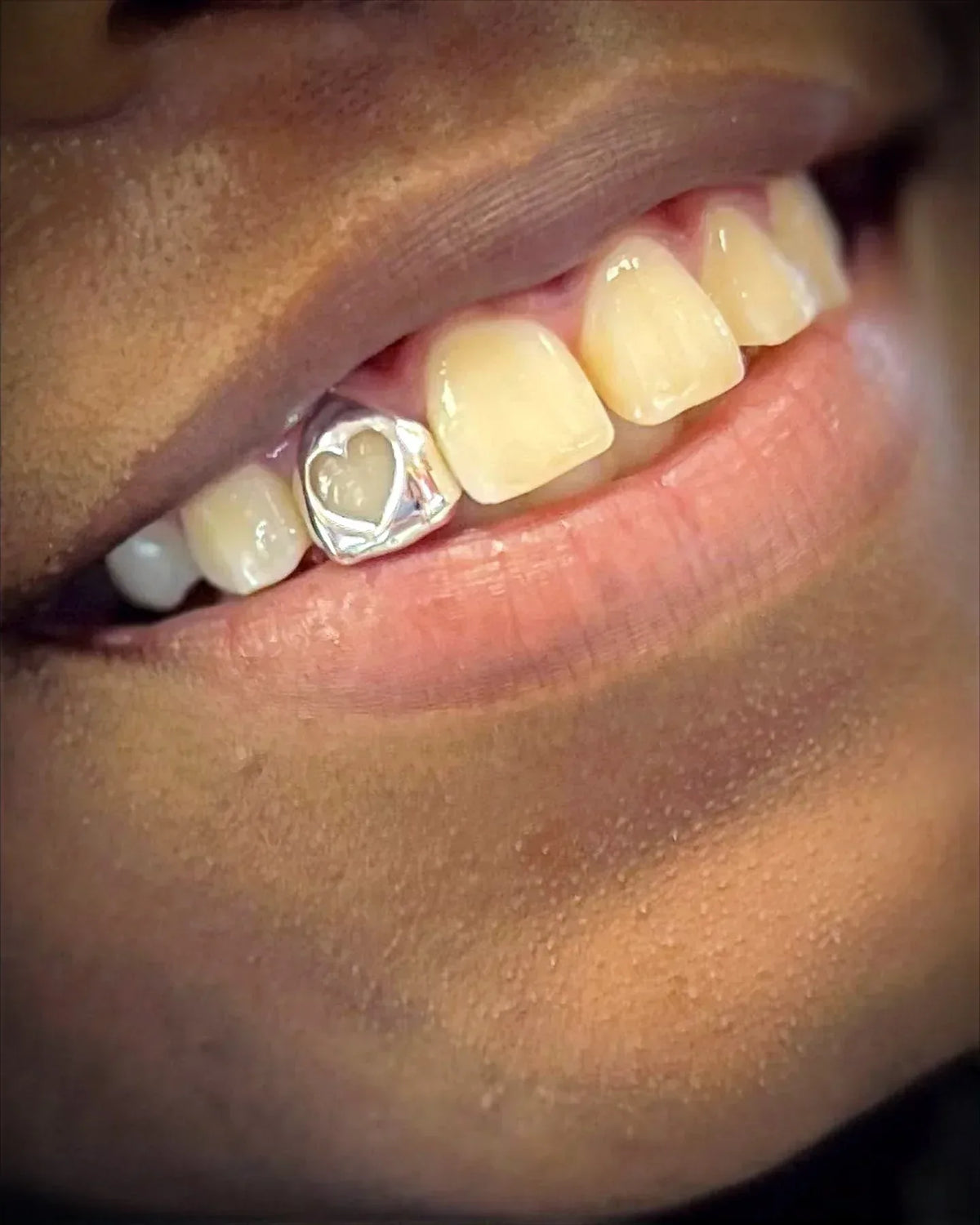 1 Gold Tooth: 14k Cut Out Single Cap Any Color Gold image 0