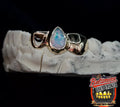 3 Teeth: Opal Fang 3 Piece With Open Face image 1