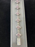Fully Flooded Marquise Clover Bracelet image 4