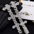 Fully Flooded Gothic Cross Bracelet image 0
