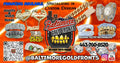 4 Gold Teeth: 14k 2 Nugget Cut 2 Solid W/ Diamond Cutz Edge and Back Bridge image 2
