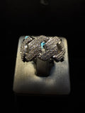 Fully Flooded Cuban Link Band Ring image 0