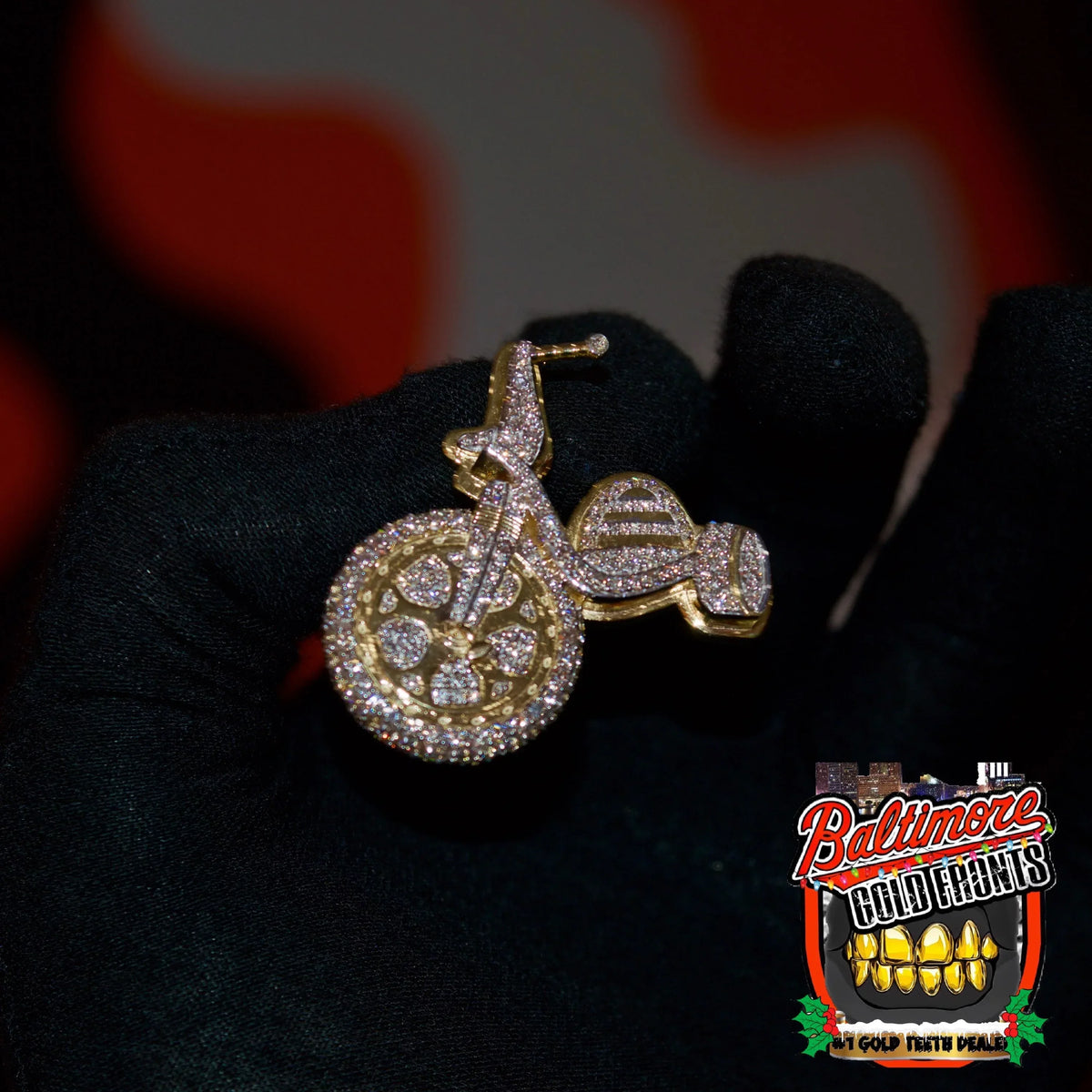 Flooded “Big Wheel” Pendant image 1