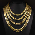 10K Solid Gold Cuban Links 16"-30" image 0
