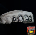 4 Silver Teeth: Top or Bottom  image 1