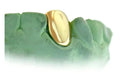1 Gold Tooth "SINGLE CAP": TOP OR BOTTOM 10K-22K image 3