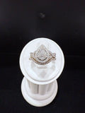 Pear Cut Bridal Set image 2