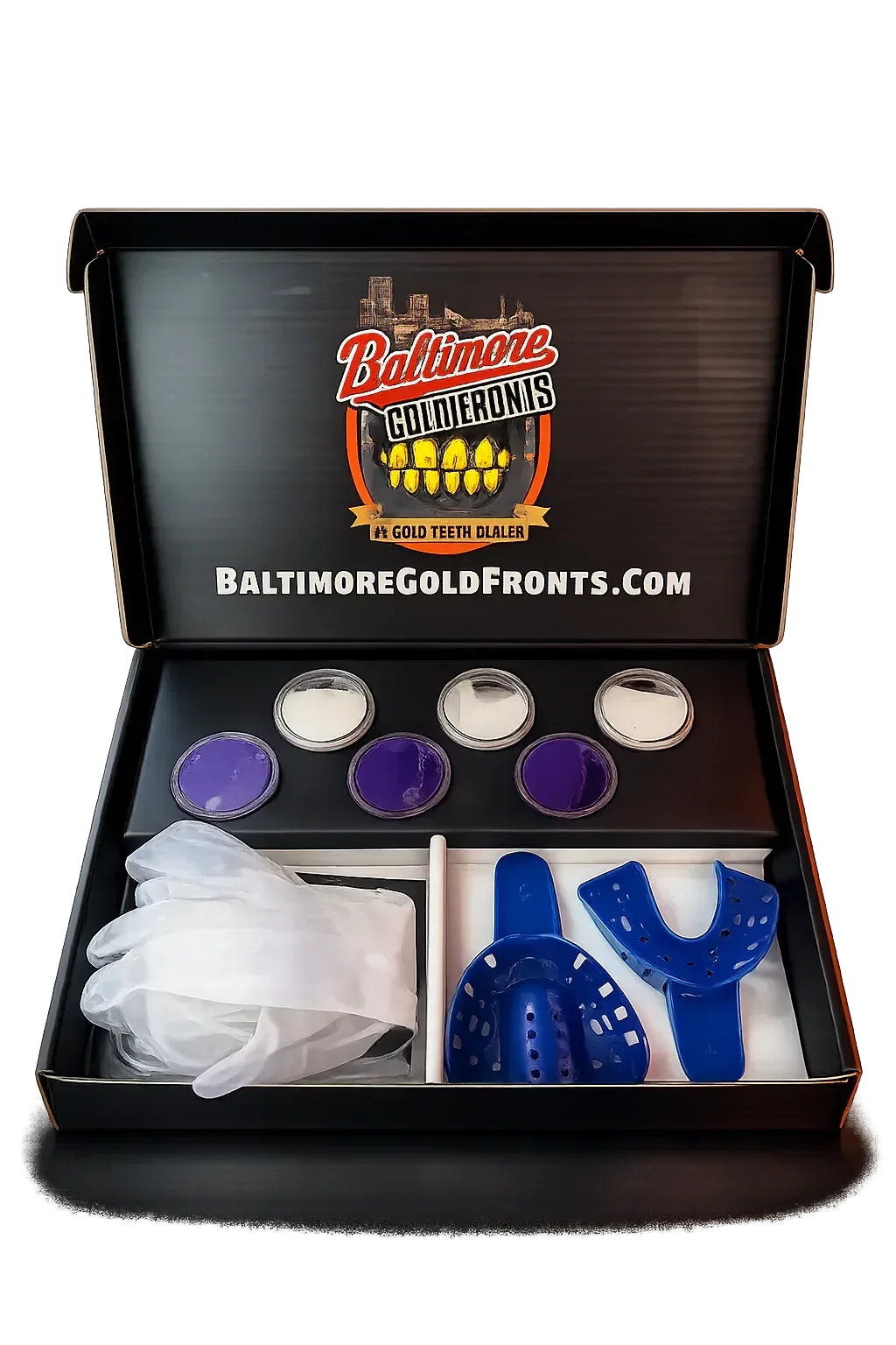 Teeth Impression Home Mold Kits Shipping Included Both Ways Free With Grillz Purchase