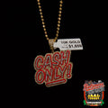 Diamond “Cash Only!” Pendant image 0
