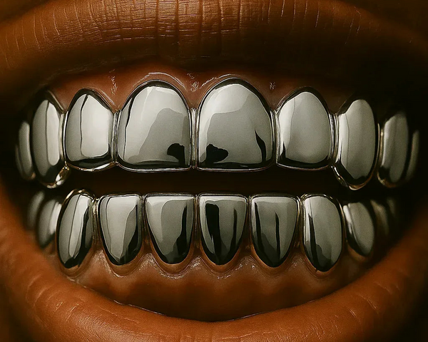 10 Silver Teeth: Tops or Bottoms ANY STYLE image 7
