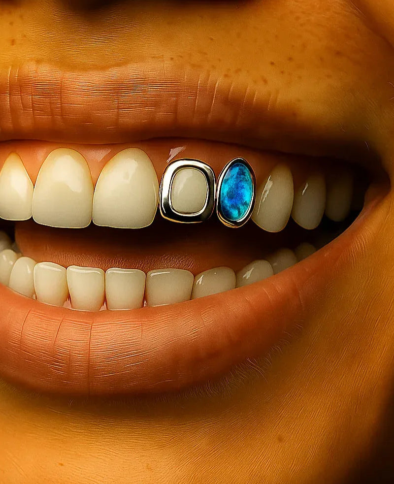 2 Teeth: Open Face and Opal image 0