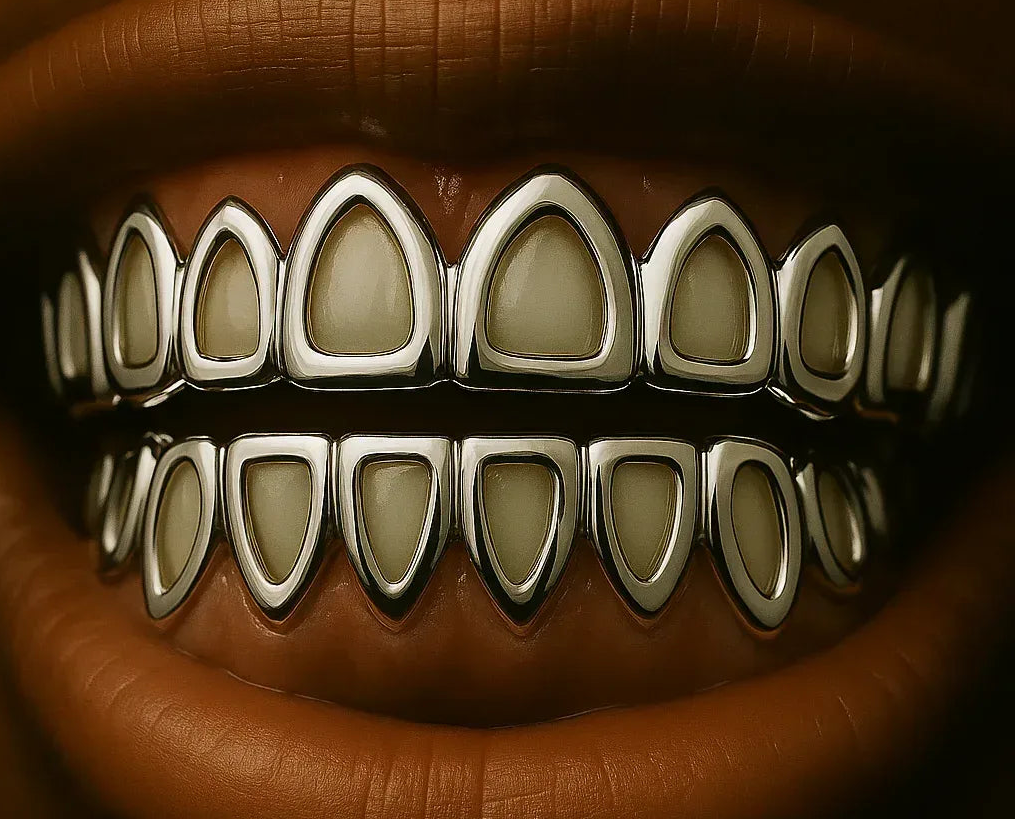 10 Silver Teeth: Tops or Bottoms ANY STYLE image 6