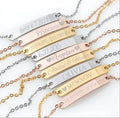 Custom Name Bracelet For Baby's Free Engraving image 1