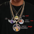 10K Memorial Pendant with wings image 2