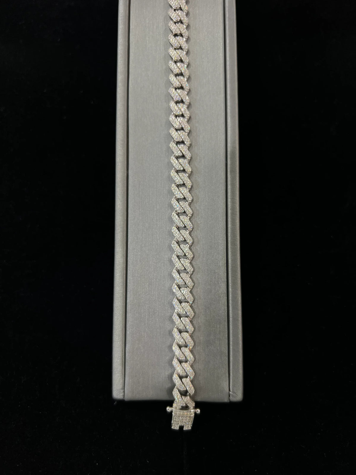 Fully Flooded Cuban Link Bracelet image 1