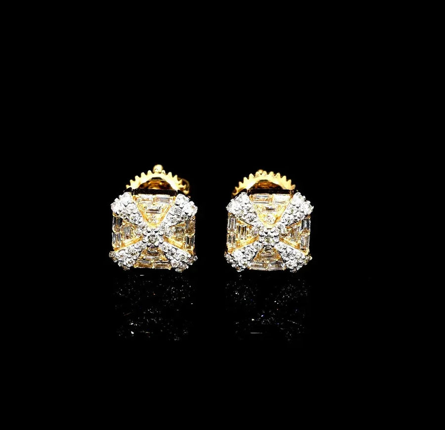 SE-271-B 14K Yellow Gold