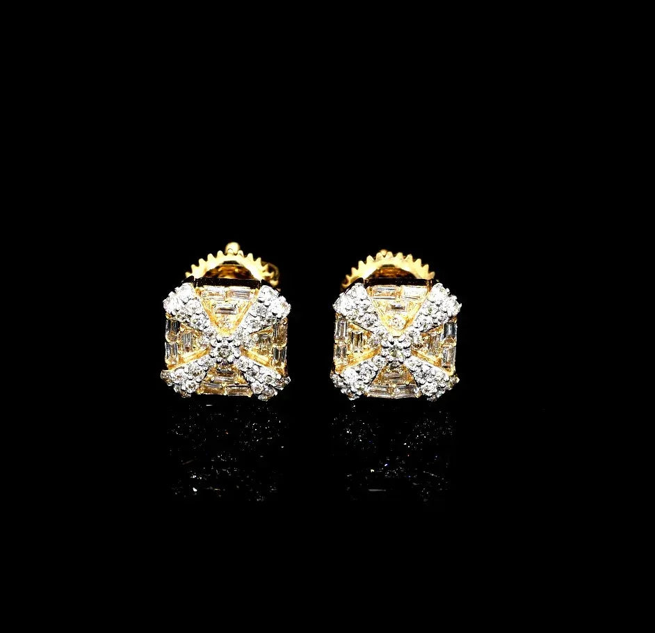 SE-271-B 14K Yellow Gold