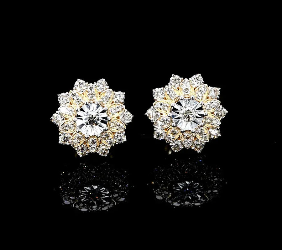 SE-431-B 14K Yellow Gold