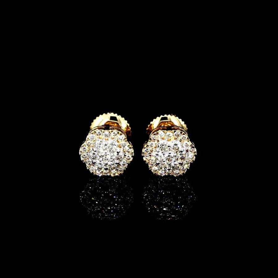 SE-53-B 14K Yellow Gold