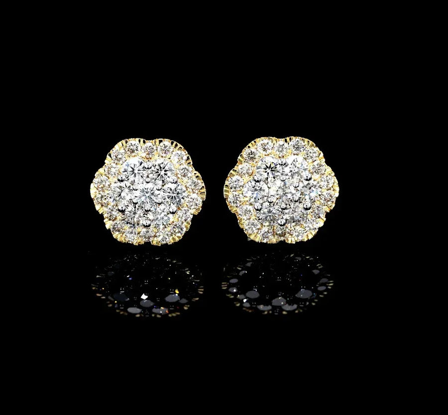 SE-53-F 14K Yellow Gold