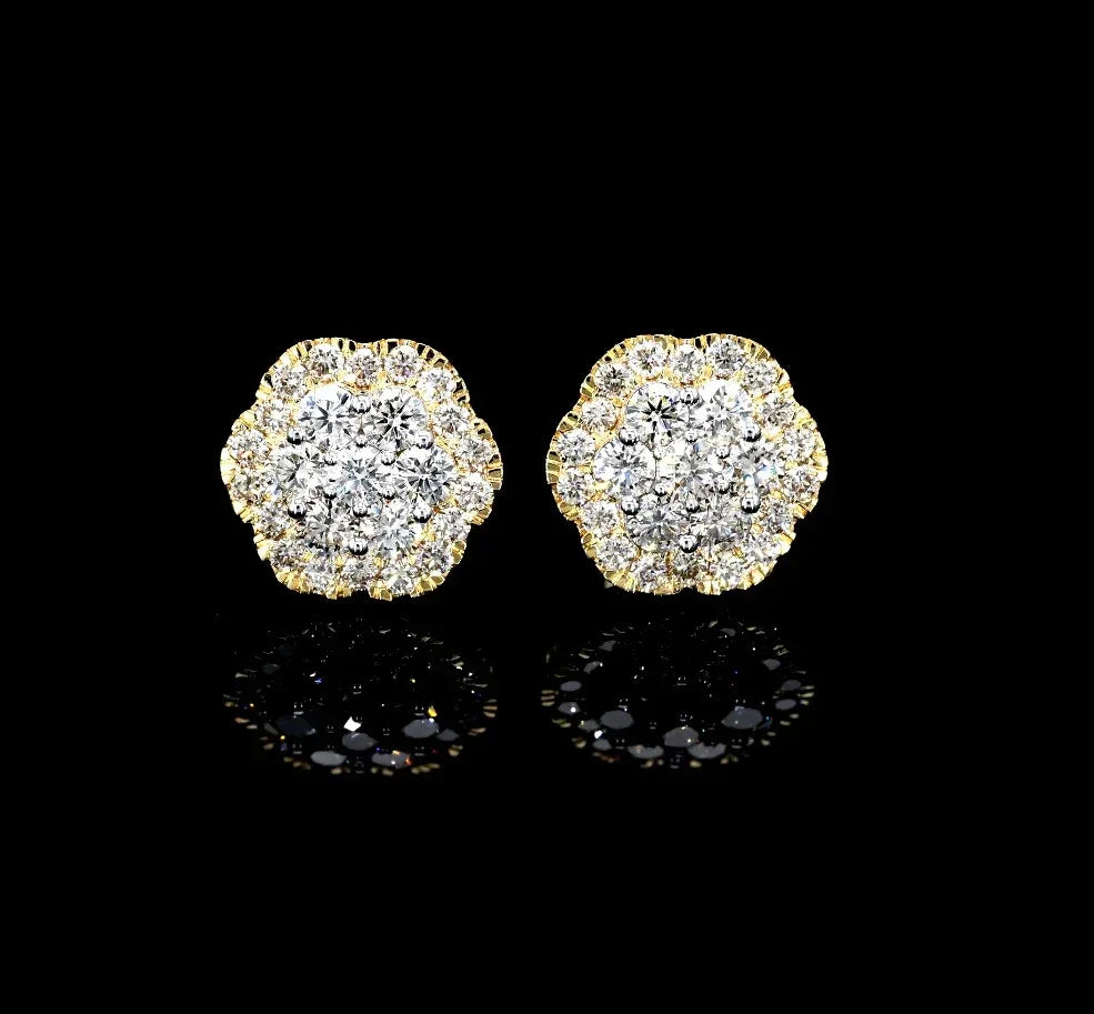 SE-53-F 14K Yellow Gold