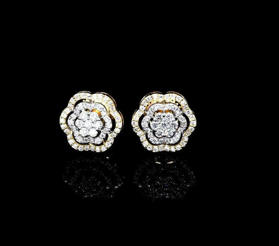 SE1019B 10K Yellow Gold