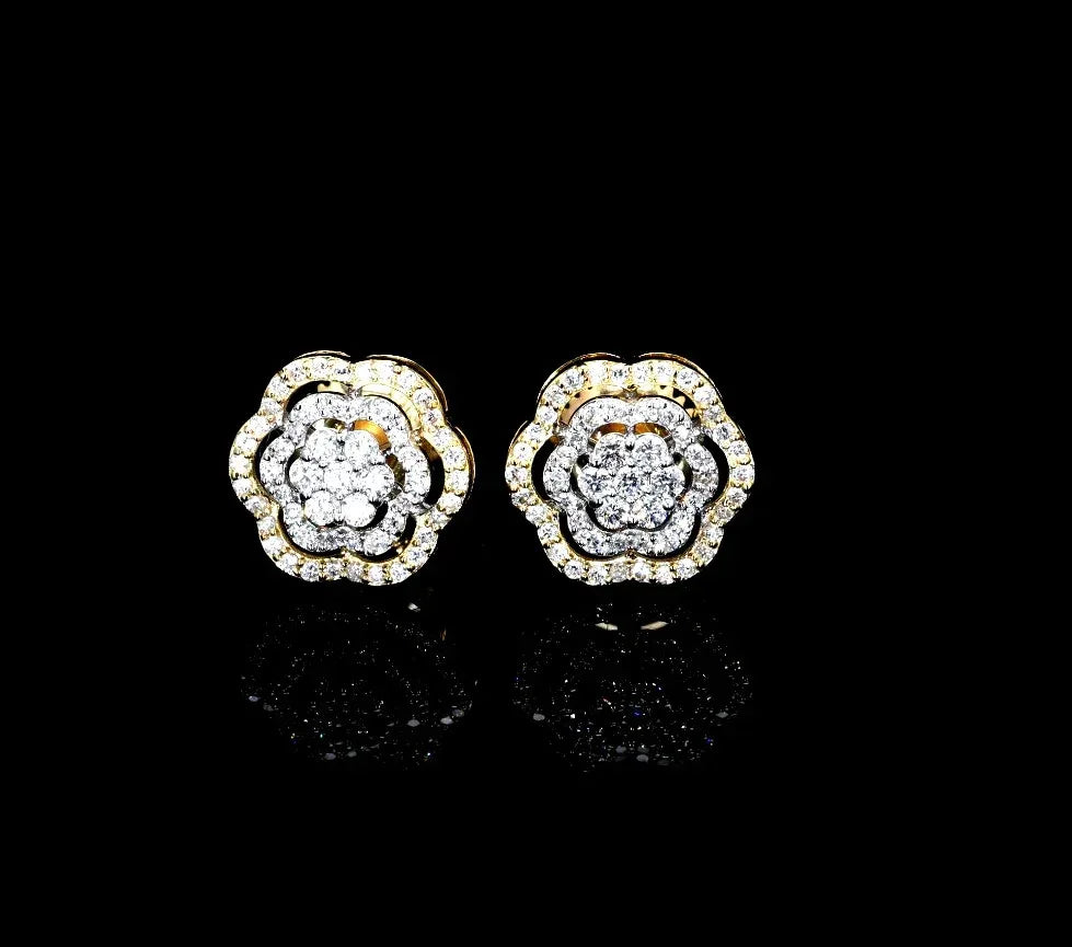 SE1019B 10K Yellow Gold