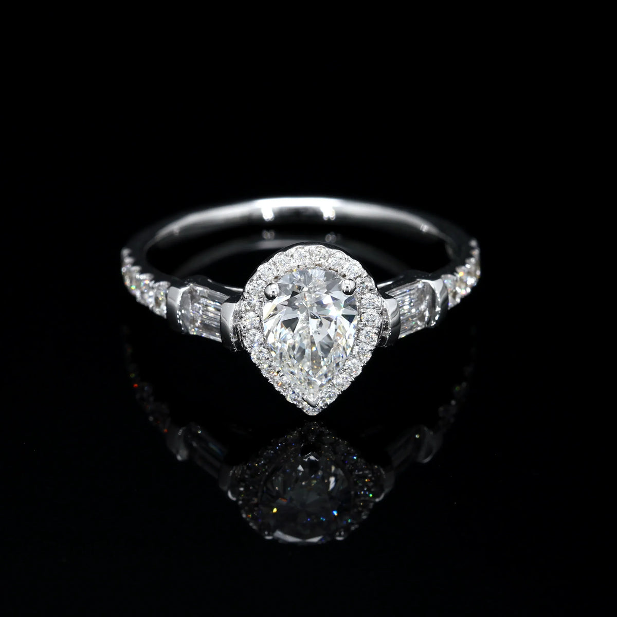 SLR-692-0.77CT 14K Yellow Gold
