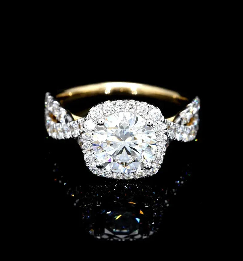 SLR-694-2.5CT 14K Yellow Gold