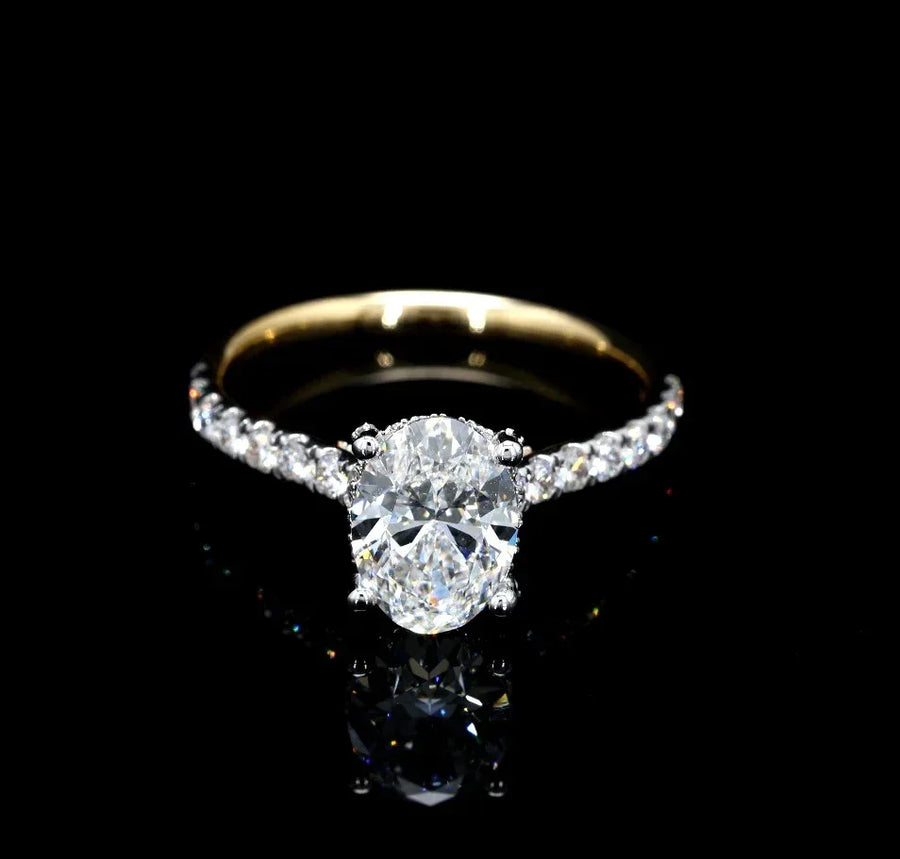 SLR-709-2CT 14K Yellow Gold