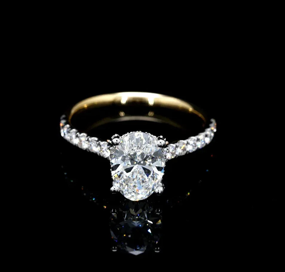 SLR-709-2CT 14K Yellow Gold