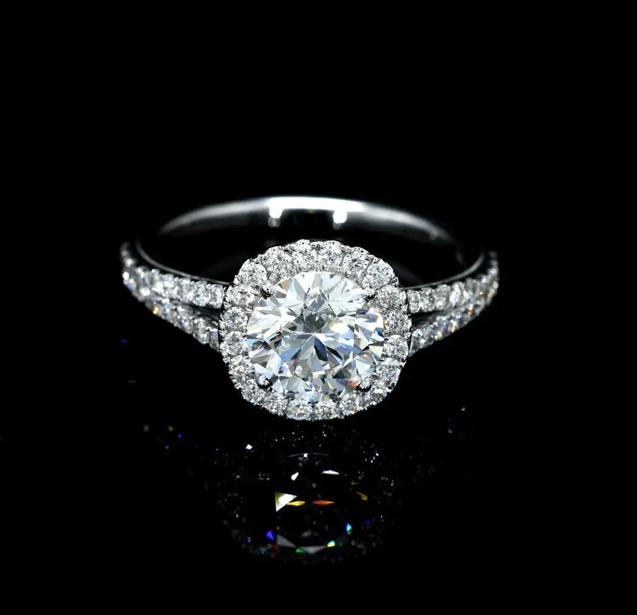 SLR-714-1.58CT 14K Yellow Gold