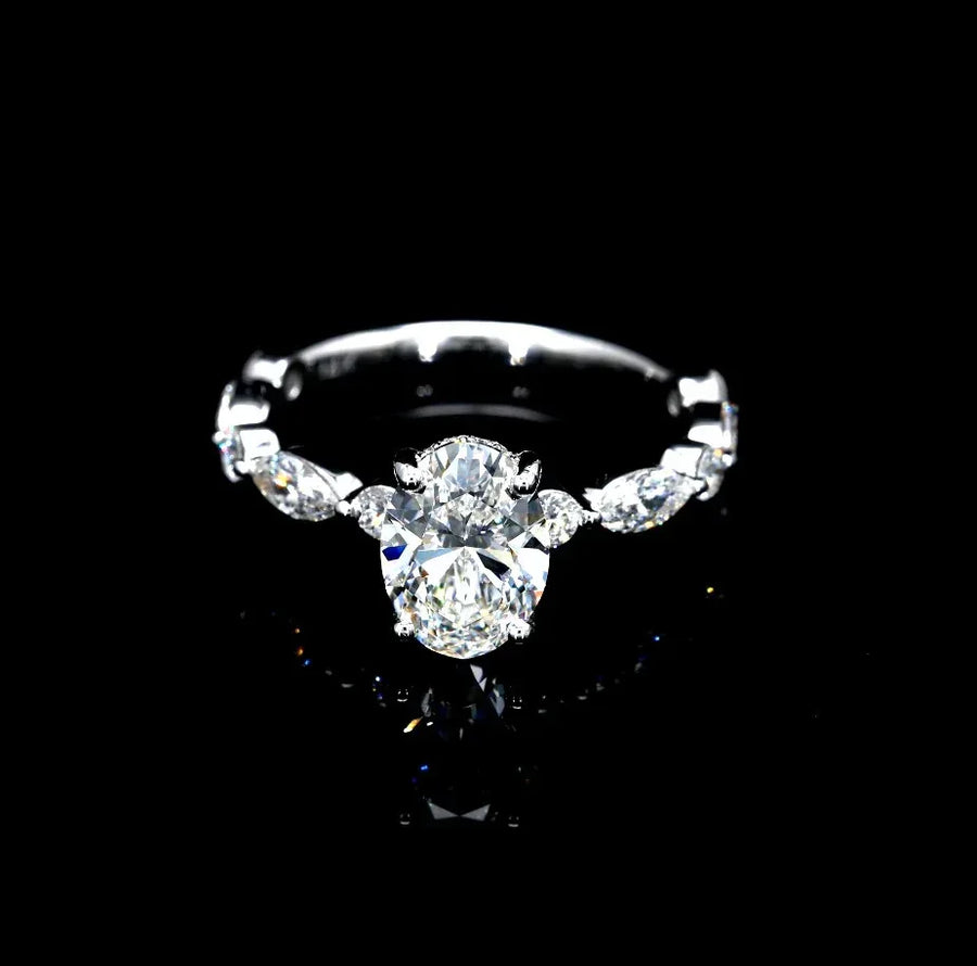 SLR-809-1.5CT 14K Yellow Gold