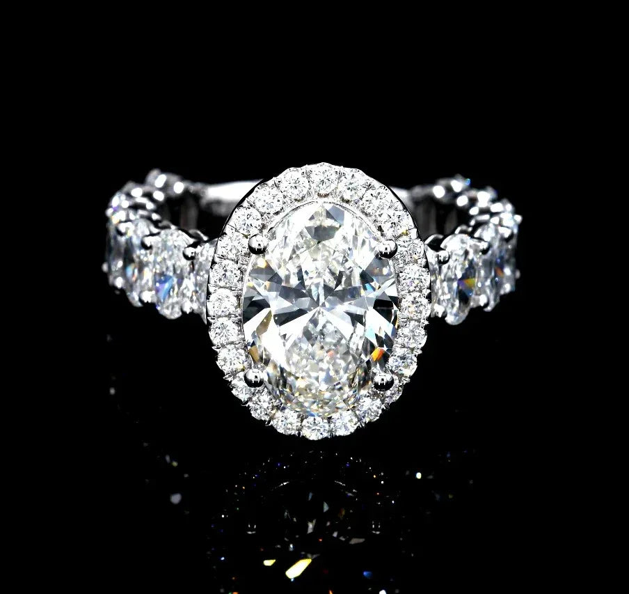 SLR-846-3.01CT 14K Yellow Gold