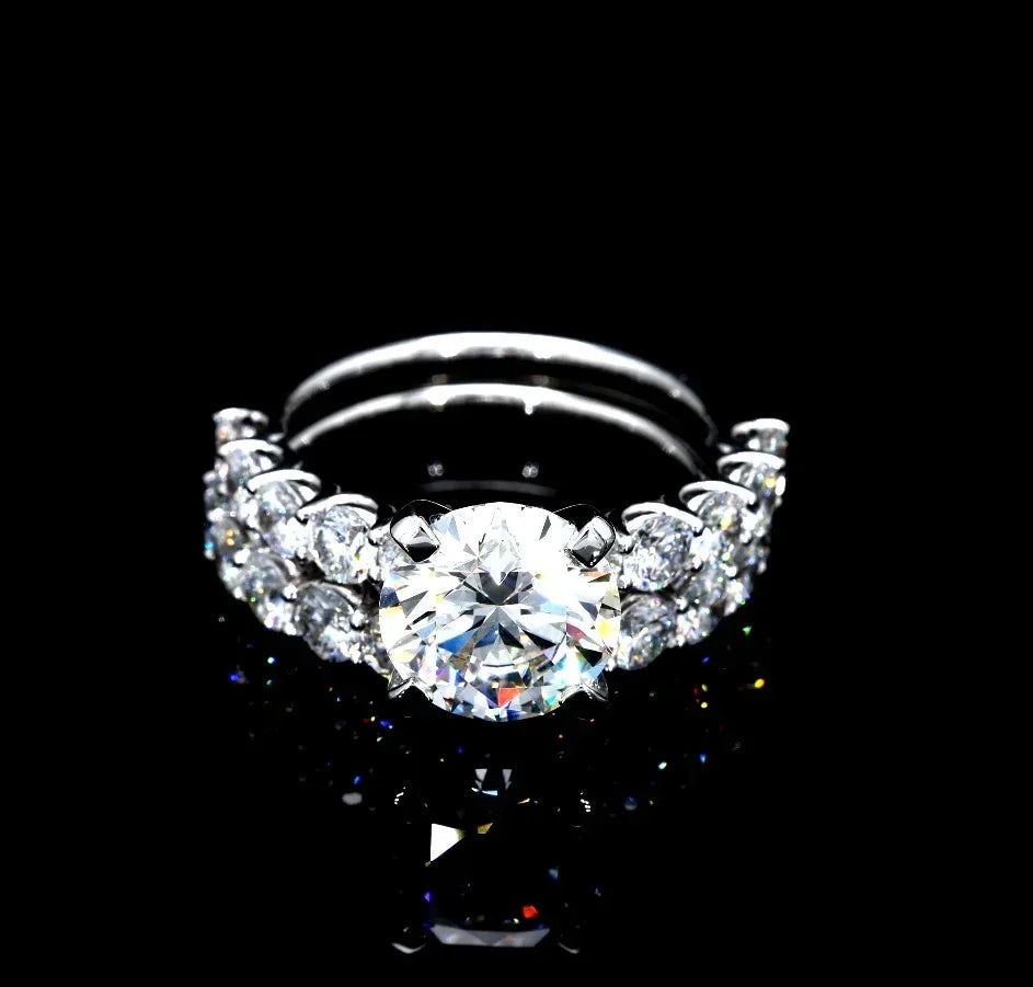 SLR-860-3CT 14K Yellow Gold